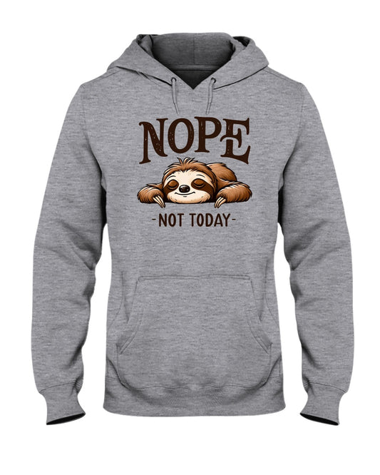 Nope - Gildan 50/50 Hoodie